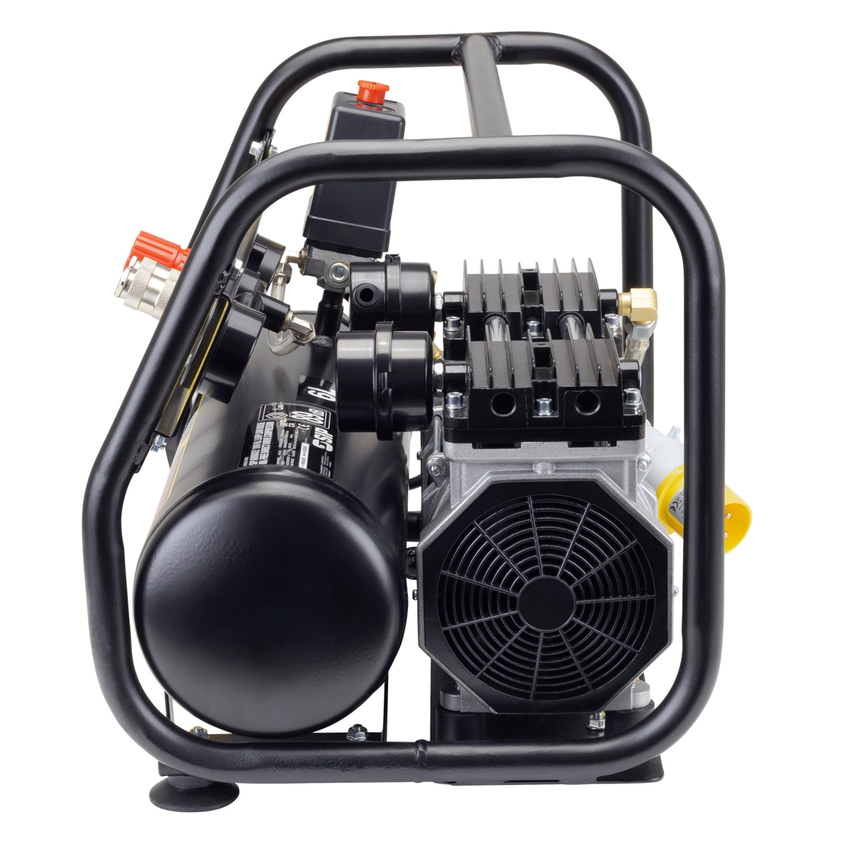 SIP AIRMATE® 110V 6L 1.5hp Low Noise Oil-Free Direct Drive Compressor